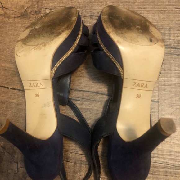 Zara Women’s Summer Strappy Heels size 39. - Picture 9 of 9